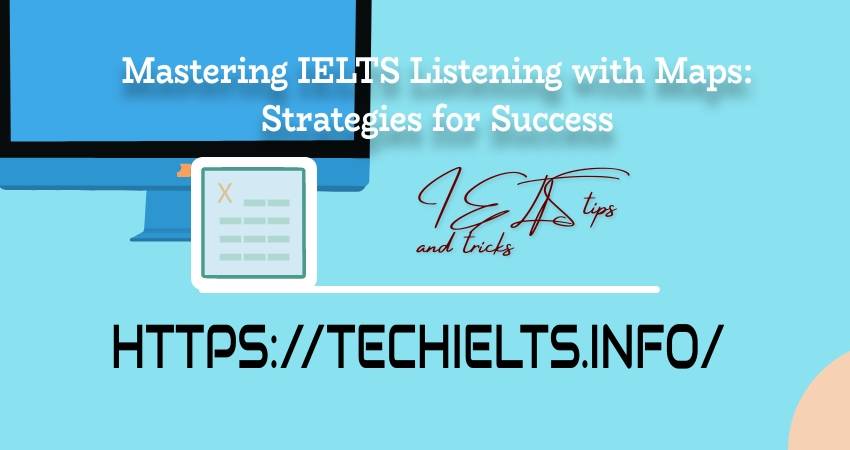 IELTS Listening with Maps