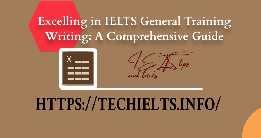 IELTS Writing for General Training