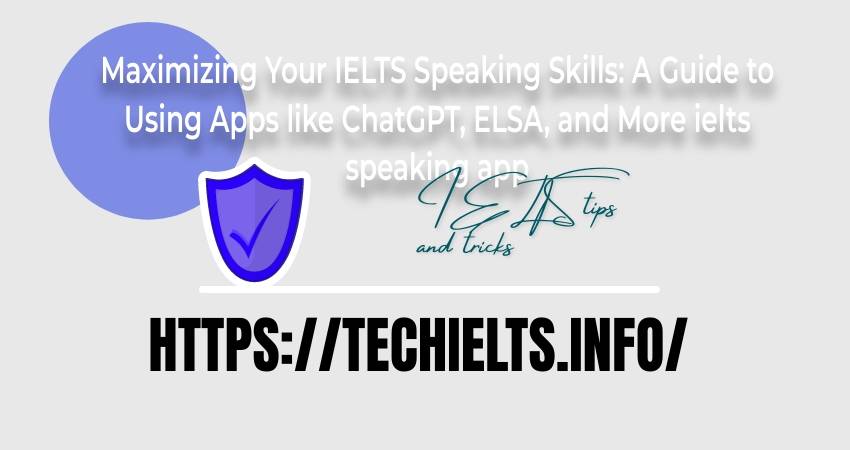 IELTS Speaking App