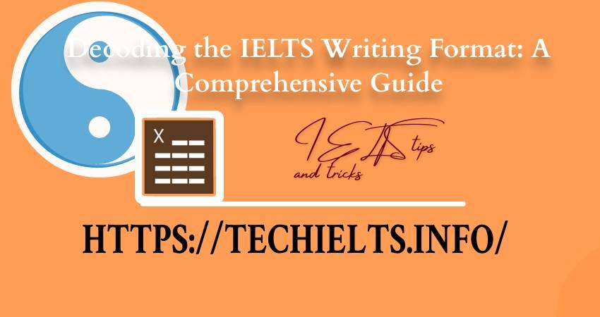  IELTS Writing Format