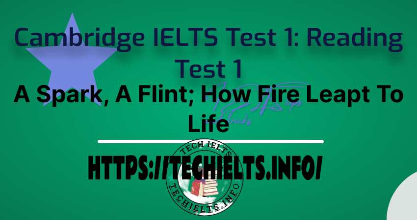 Cambridge IELTS Test 1 Reading Test 1